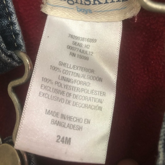 Lined Overalls, Adjustable Straps - Picture 2 of 8